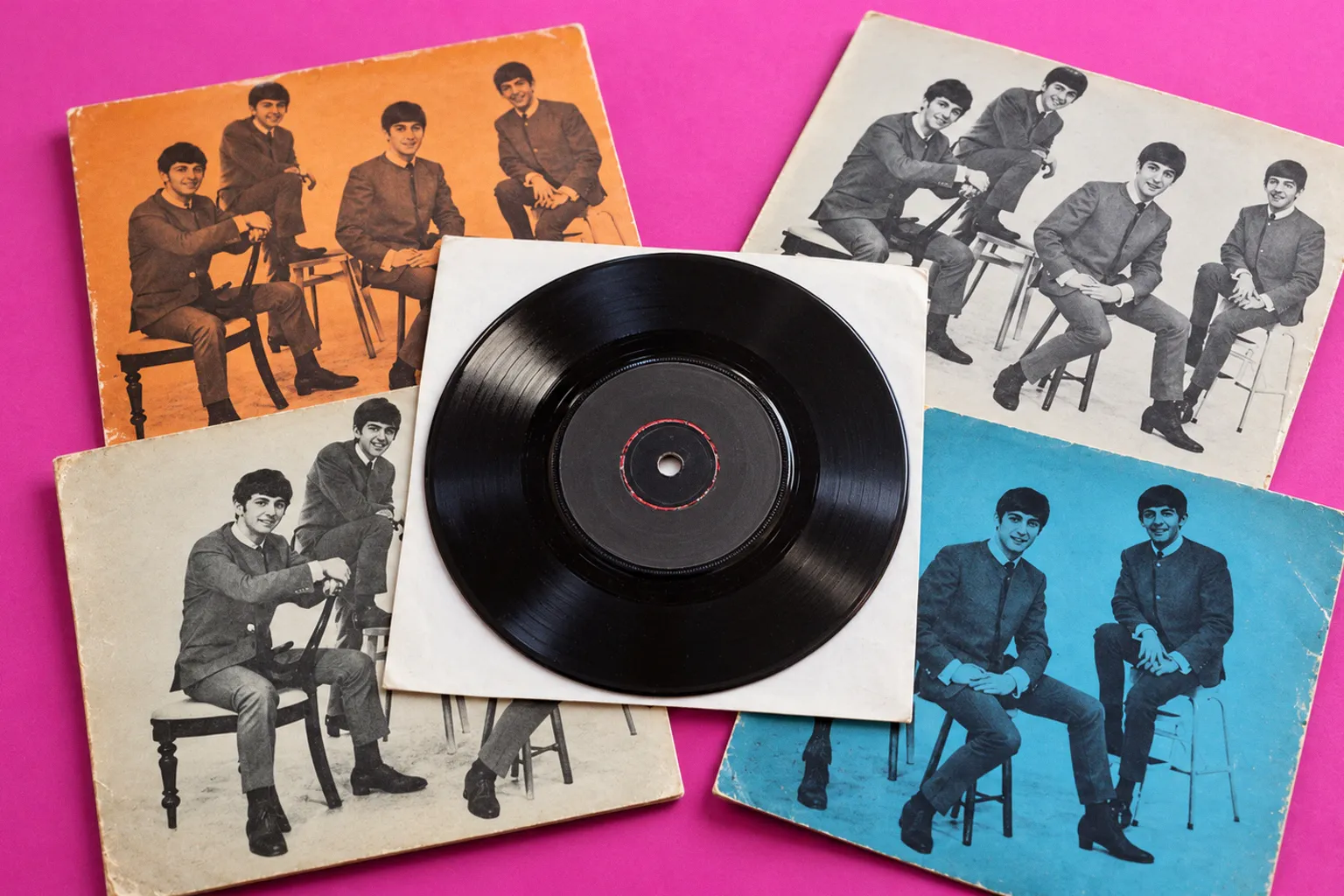 Частная коллекция из 1300 редких пластинок The Beatles поступит в продажу
