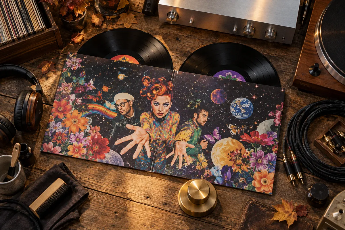 Переиздание альбома Deee-Lite World Clique от Mobile Fidelity на двойном виниле