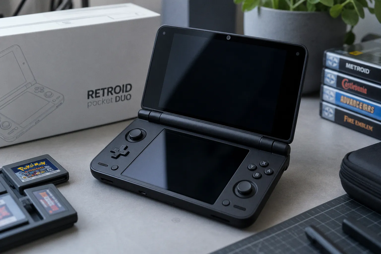 Retroid Pocket Duo: двухэкранная ретро-консоль с OLED-дисплеями 120 Гц