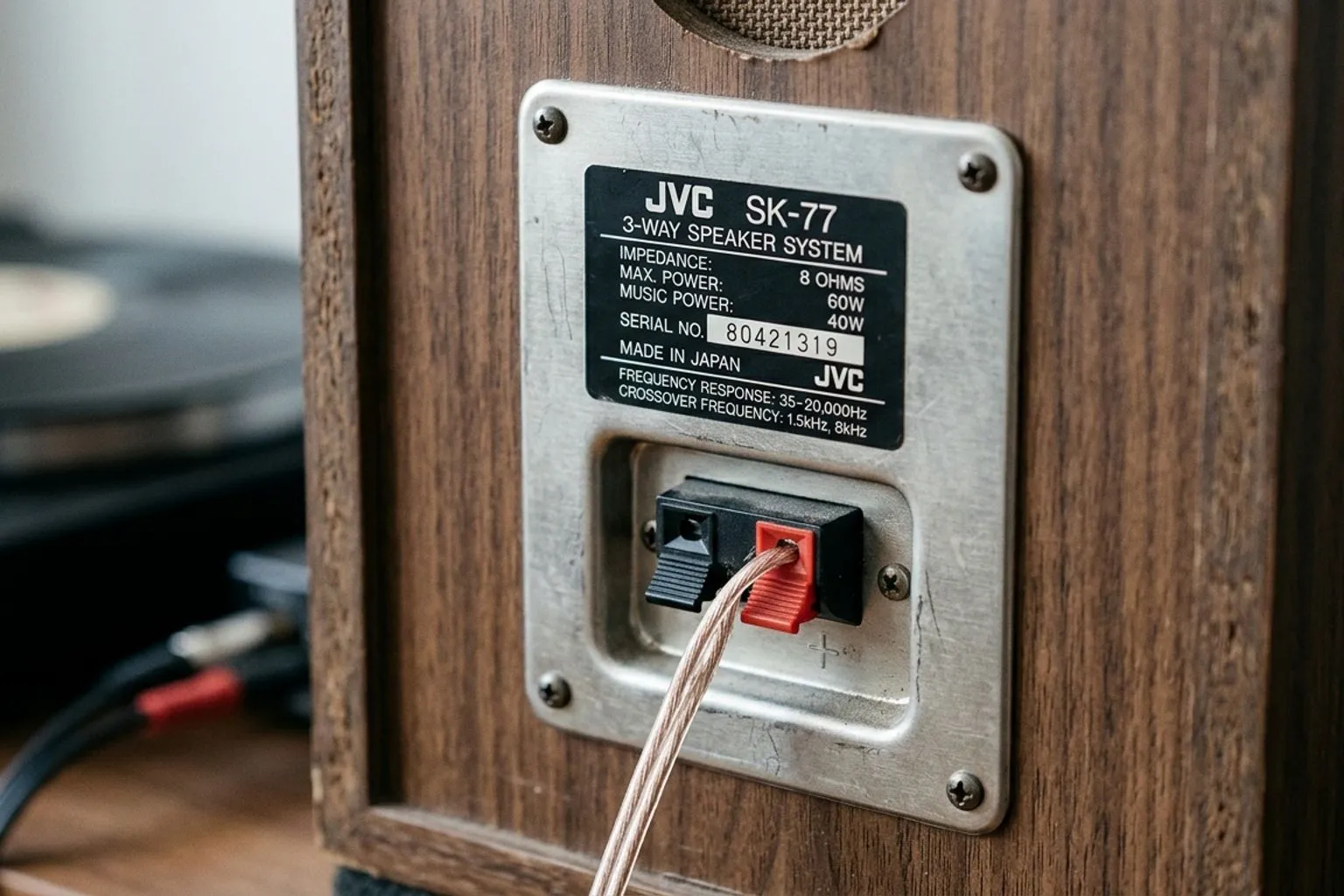Винтажная акустика JVC SK-77: чек-лист проверки перед покупкой